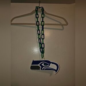 Seahawks Logo Chain Necklace